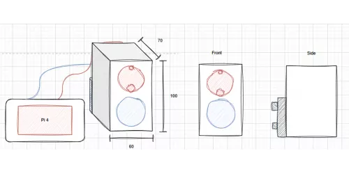 Laser Rangefinder Module Integrated with Camera Module Function Demonstration