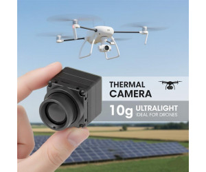 Ultra-Light Thermal Camera Module – TCM100K50SQ3 Ultra-Light Thermal Camera Module – TCM100K50SQ3