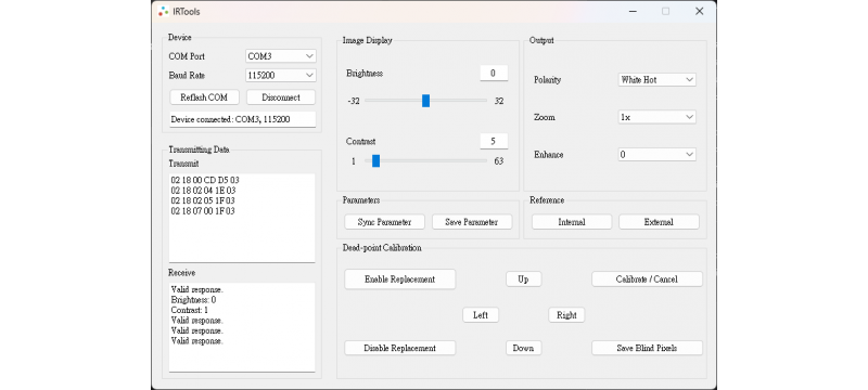 High Resolution Compact USB Thermal Camera Module – TCM300K50U2