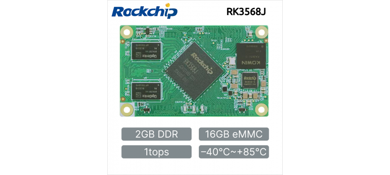 Rockchip RK3568J Board-to-Board SOM