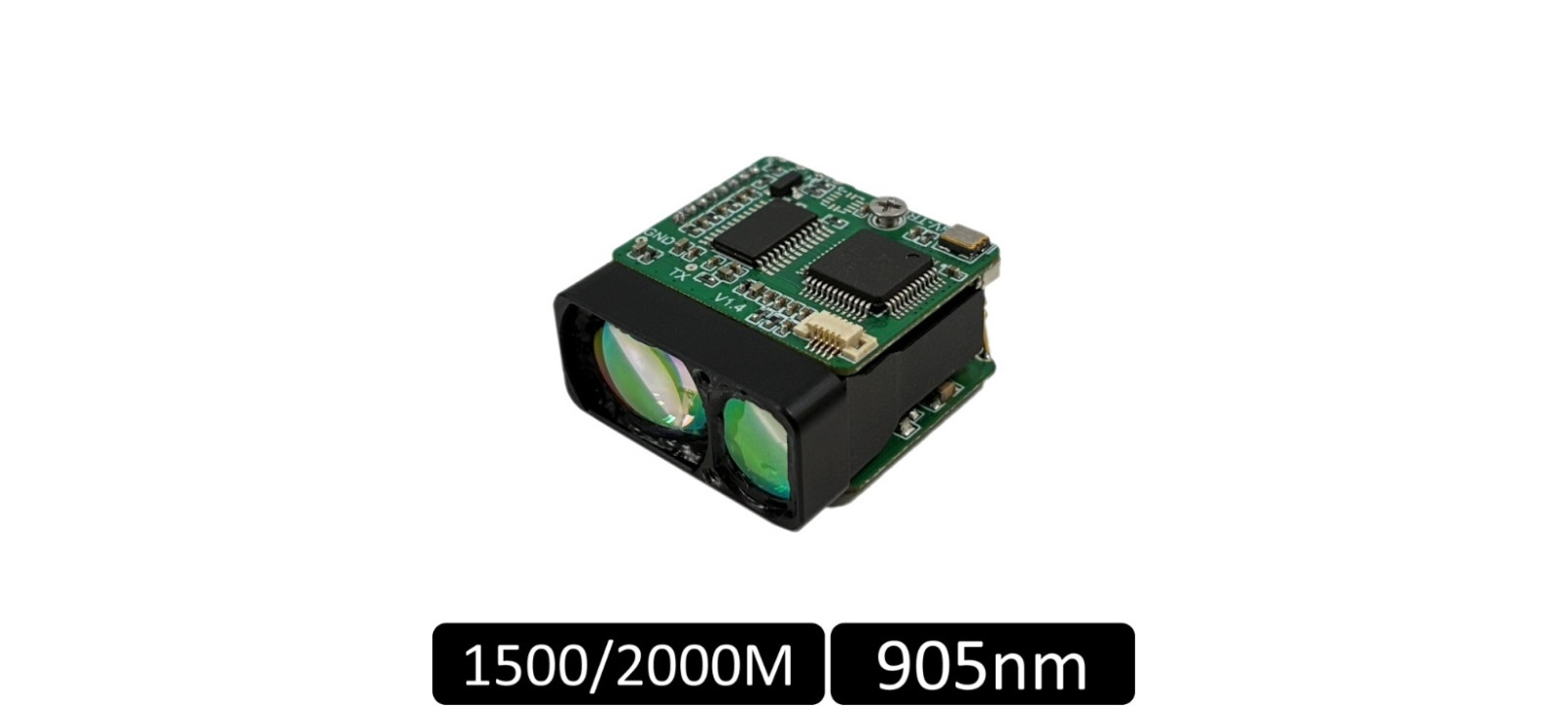 1500m / 2000m Compact Long-Range Laser RangeFinder Module - IADIY Photonics