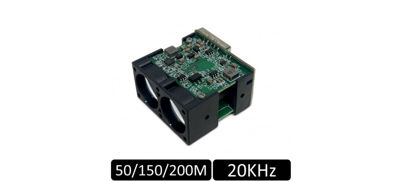 50m/150m/200m Industrial High Frequency Laser Rangefinder Module - LRFX0M20KHS