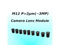 M12 Camera Lens Module for Ø6.7mm(≤1/2.7"), 2µm(~2MP,3MP) Sensor