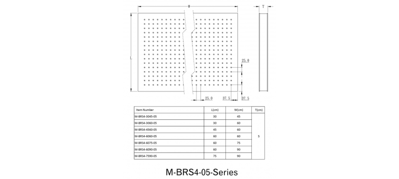 Honeycomb Optical Breadboards - BRS Series