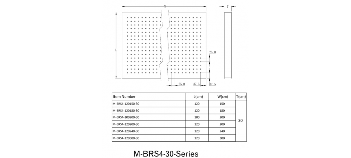 Optical Breadboards BRS Series IADIY Technology LTD.