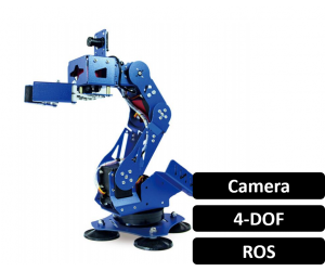 4-DOF Multifunction Robotic Arm for Desktop