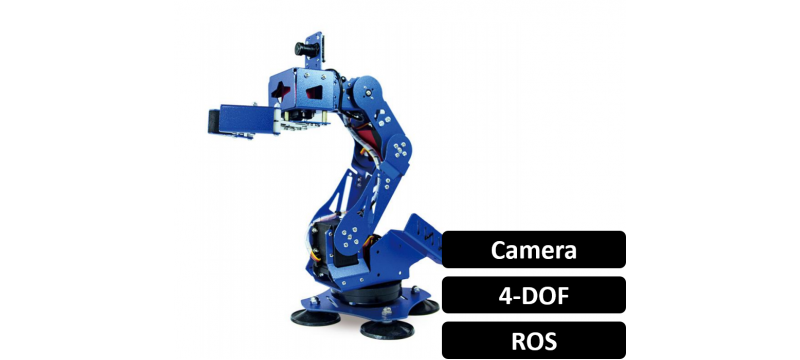 4-DOF Multifunction Robotic Arm for Desktop